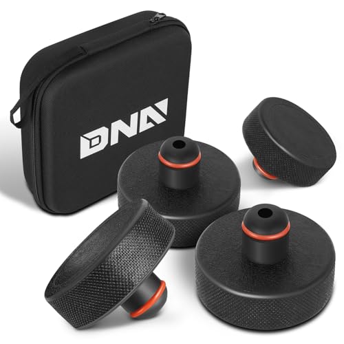 Image of DNA MOTORING 4pcs Lifting Jack Pads Compatible with 2013 to 2026 Tesla Model 3 /Y /S /X, Tesla Floor Jack Adapters for Protects Battery /Chassis, w /Storage Case, TOOLS-00628