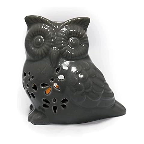JJA Ceramic Owl Oil Burner for Home Cover