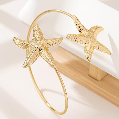 Choistily Arm Cuff Bracelet for Women Adjustable Upper Mermaid Arm Cuff Gold Bangle Boho Jewelry Gifts for Women Greek Goddess Halloween Accessories Jewelry Gifts4