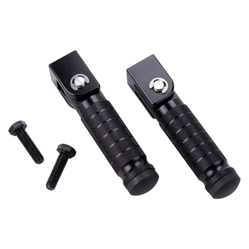 Image of Universal 8mm Foot Pegs CNC Aluminum Install Bolts Motorcycle Rearsets Footrest Footpegs Compatible with YAMAHA Honda Suzuki Kawasaki Ducati Aprilia