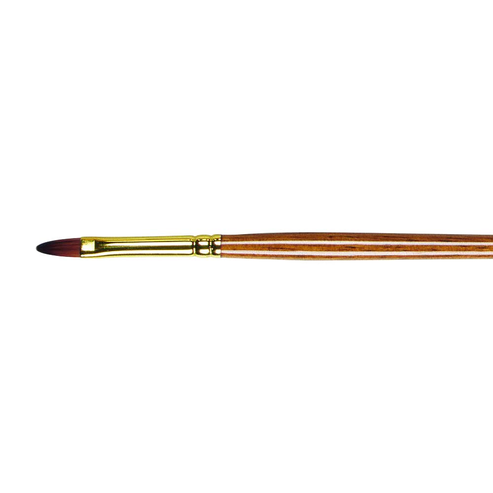 Pro Arte Beige : Prolene Filbert Synthetic Watercolour Brush Series 009 Size 2