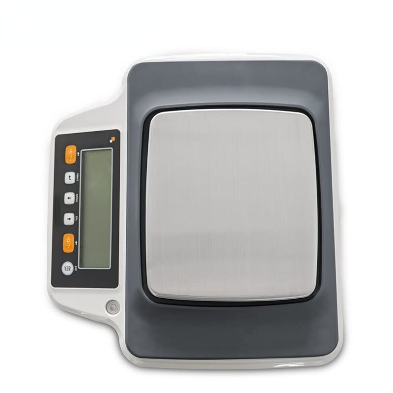 High Capacity Balance, 6200g 0.01g Readability, Large Pan, Fast Weighing Scale