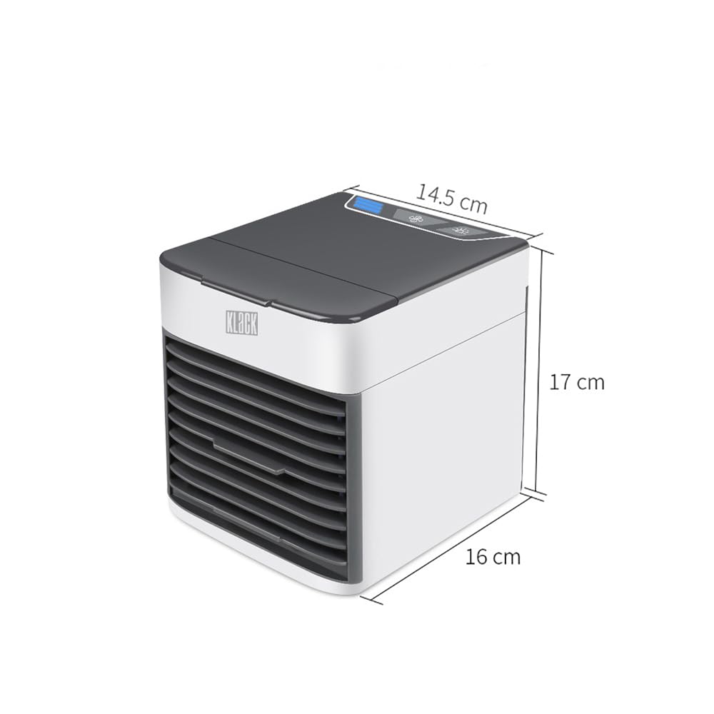 Klack Ventilador Aire Climatizado Portátil Mini USB Para Hogar con Difusor De Agua