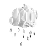 Es un artículo de diseño actual que te encantará a ti y a los más pequeños de la casa. Para darle un efecto mágico, la bombilla se encuentra dentro de la nube