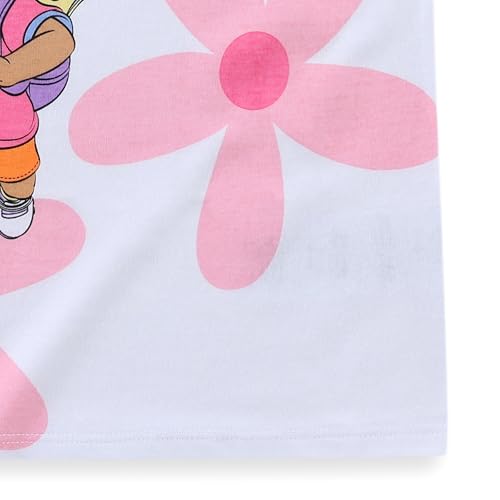 Image of Nickelodeon Dora the Explorer Girls Short Sleeve T-Shirt and Shorts Set for Toddler and Big Kids