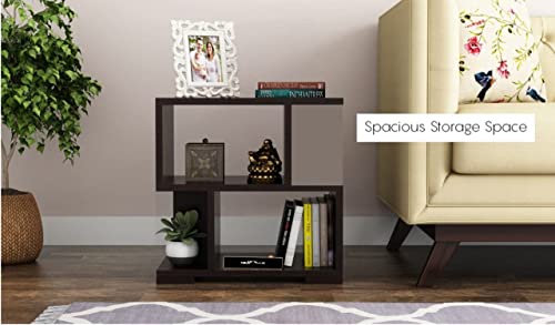 Image of TAKME Lakdi Wooden & Laminated Board Top Side Table for Home and Offices Engineered Wood .Lakdi Wooden & Laminated Board Top Office Computer Table for Home and Offices Engineered Wood