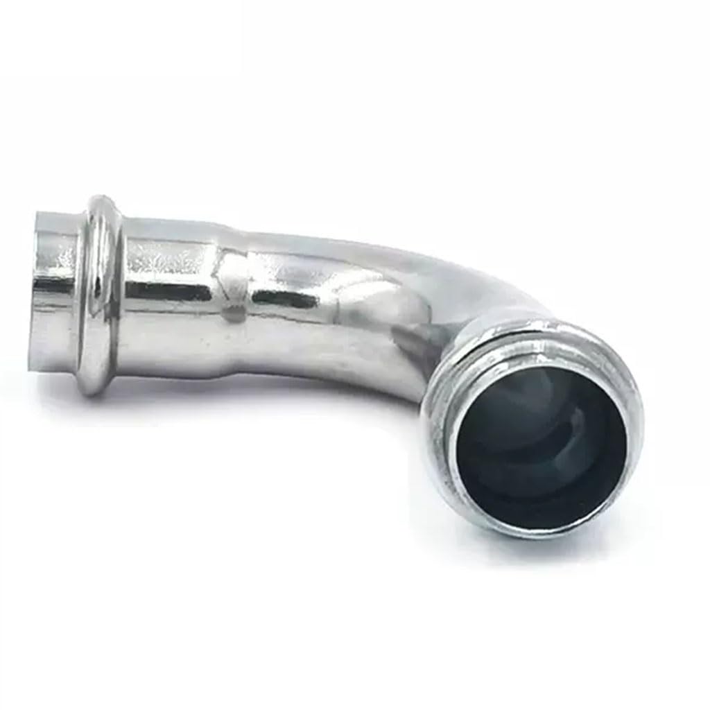 1 Uds DN15-DN50 codo de doble compresión igual diámetro 90 grados, abrazadera acero inoxidable 304, adaptador accesorios tubería agua(ID 40MM)