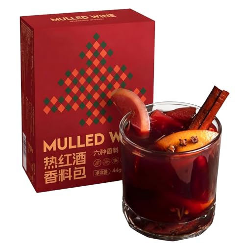 Kit D'épices pour Vin Chaud avec Cannelle, Clous de Girofle