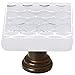 Sietto K-900-ORB Texture 1-1/4 Inch Square Cabinet Knob