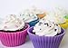 Silicone Muffin Cups for Baking and Bonus Gift Jar, Set of 12 Reusable Silicone Cupcake Liners for Baking, Nonstick Silicone Baking Cups, Bento Lunch Box Dividers, Cupcake Molds & Ramekins