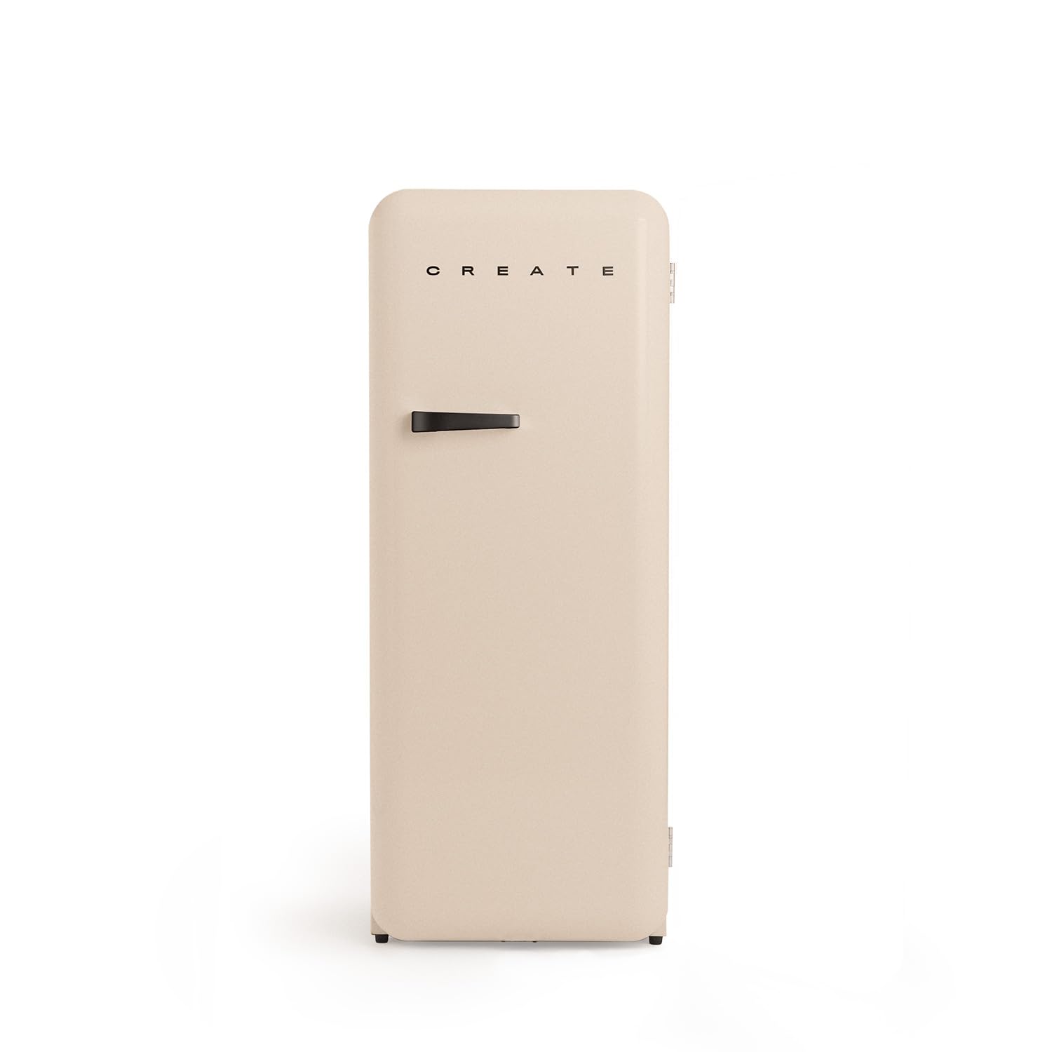 CREATE / RETRO FRIDGE 150 TERRACOTA/Frigorífico blanco roto maneta terracota con congelador 281L / 102W. bajo consumo. 150cm. 3 estantes. regulador temperatura. botellero. 60x60x150cm — view 29