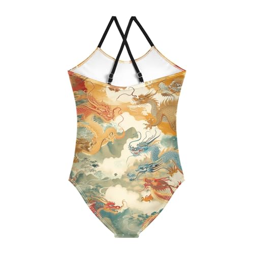 Image of Ollabaky Girls One Piece Swimsuit Bathing Suit Beachwear
