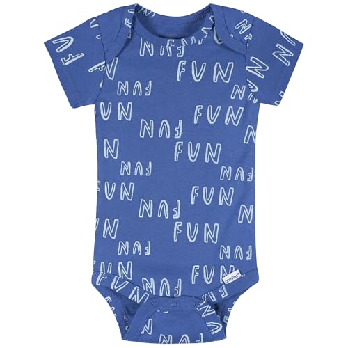 Image of Onesies Brand Baby Boys' 8-pack Short Sleeve Mix & Match Bodysuits