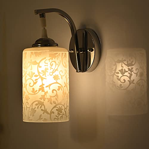 Mahganya Industries Designer Home Decorative Modern Wall lamp for Living Room, Bedside, Bedroom, Decorative Light for Indoor Application Without Bulb (Pine Wood, Beige) Wall Light 0104