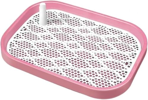 ペット犬トイレ自動洗浄うんち小便器ペットグリッド (ピンク)