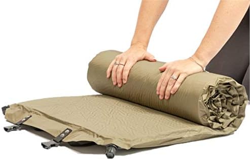 NatureReady Sleeping Pad Single 75x24x2 Lightweight Portable Self-Inflating Camping Mat with Waterproof Cover and Travel Bag