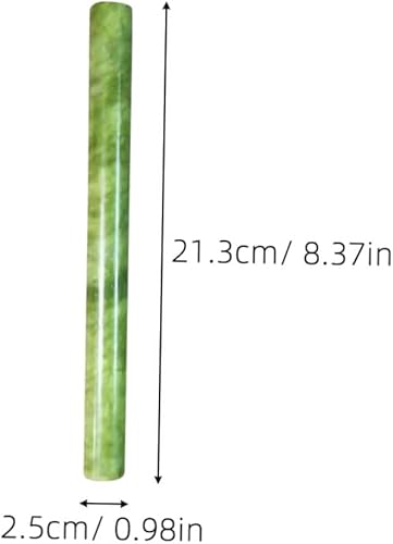 Miniatura 2 de UPKOCH Rodillo de jade rodillos de bolas de masa de madera, rodillo de masa de pastelería, rodillo de madera para gomitas, rodillos franceses para