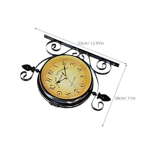 Horloge Murale Double Idée Cadeau Anniversaire Rétro - 3