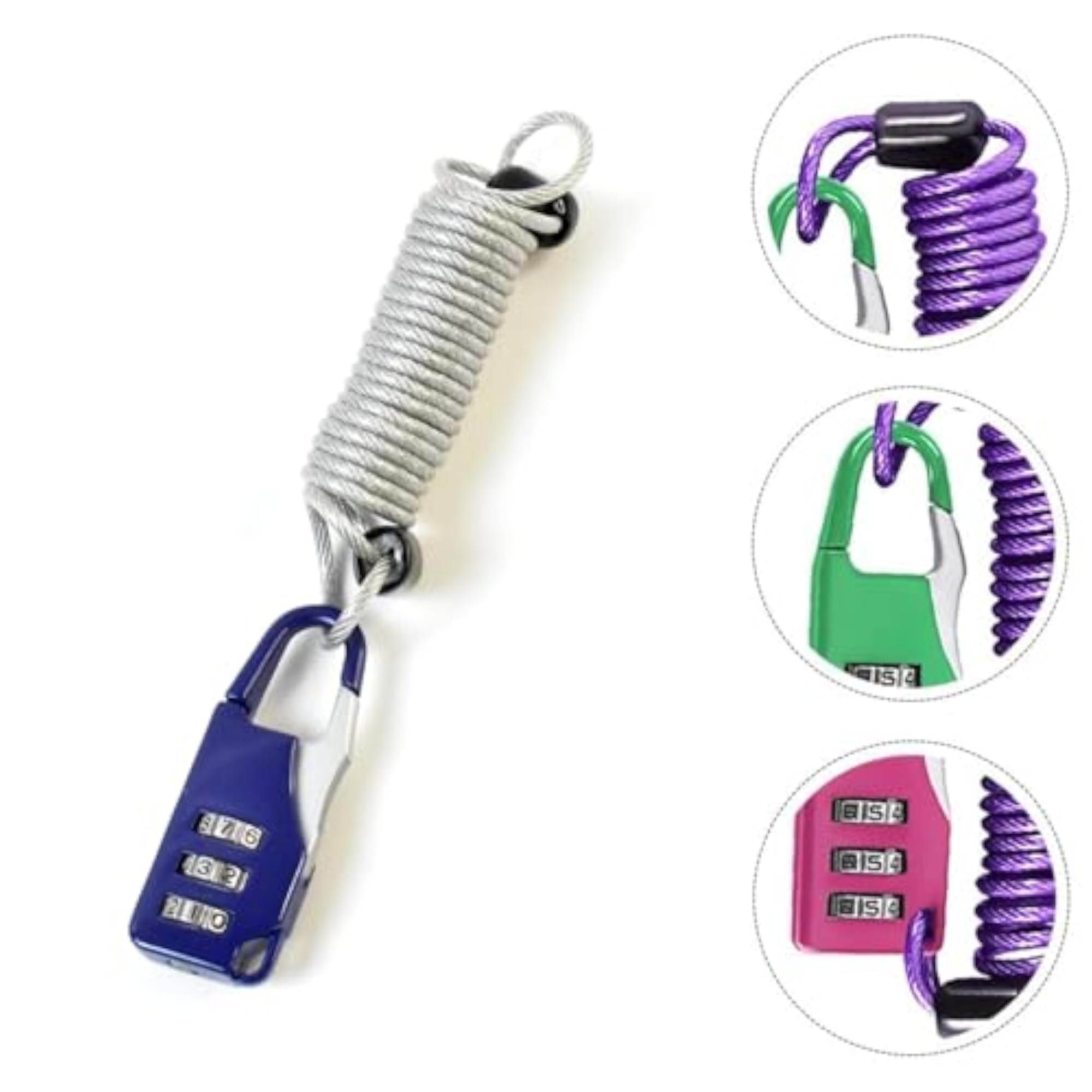 Anti-Theft Dial Lock, Padlock, 3-Digit
