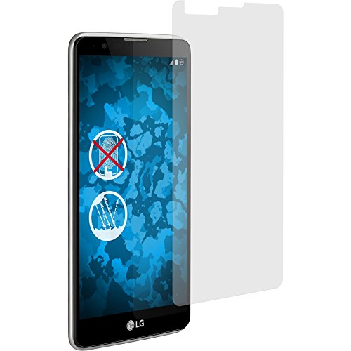 PhoneNatic 2er-Pack Bildschirmschutzfolien matt kompatibel mit LG Stylus 2