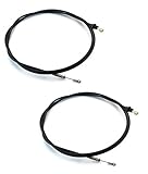 The ROP Shop (2) Snow Plow Joystick Control Cables for Western 56035 Blade