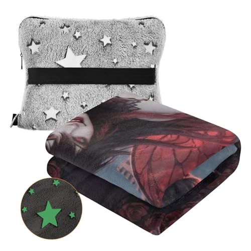 Couverture gothique sexy diable beauté idée cadeau originale homme et femme