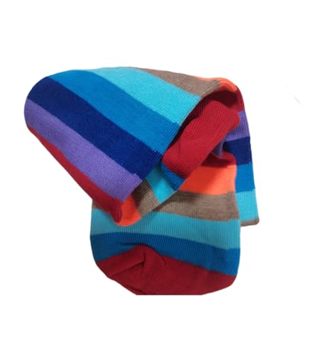 Image of Striped Knee High Socks for Women Outdoor Sport Athletic Stripe Casual Tube Socks