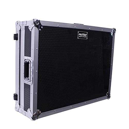 Protekt Plus CP4 DJ Flight Case para Denon Prime 4 Controller, Black, 820 x 630 x 230mm, Controlador...
