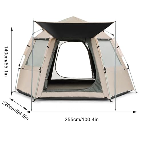 Carpa para camping familiar automática 3-5 personas miniatura 2