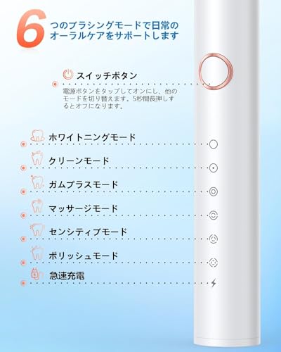 Yardstick 電動ハブラシ 506B の商品画像 5