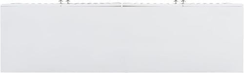 Miniatura 220 de Aparador moderno y elegante con patas y asas de metal dorado y estante ajustable, mesa consola clásica de 60 pulgadas, mesa de sofá, mesa de entrada