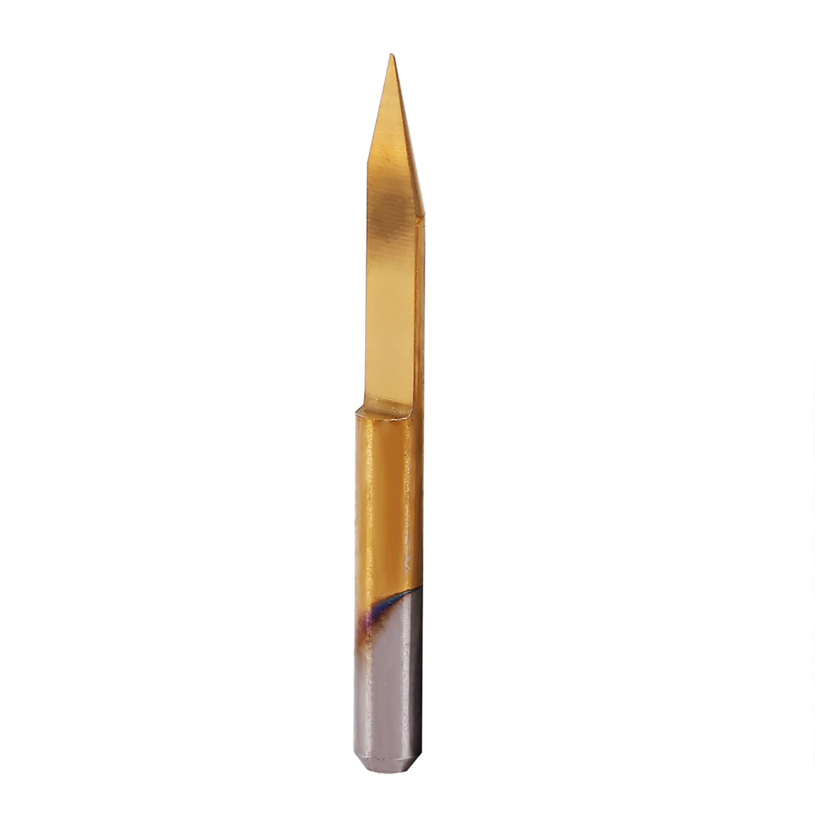 Ausla Broca CNC de Grabado, Herramientas de Enrutador Recubiertas de Alta Dureza, Eliminación Suave de Virutas, 10 Piezas de 3,175 Mm para Carpintería y Bricolaje