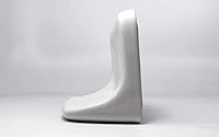 Vista 2 de Squarefeet Depot Accesorio de baño Jabonera de ducha de cerámica blanca Thinset Mount 6-1/2 "x 4-7/8
