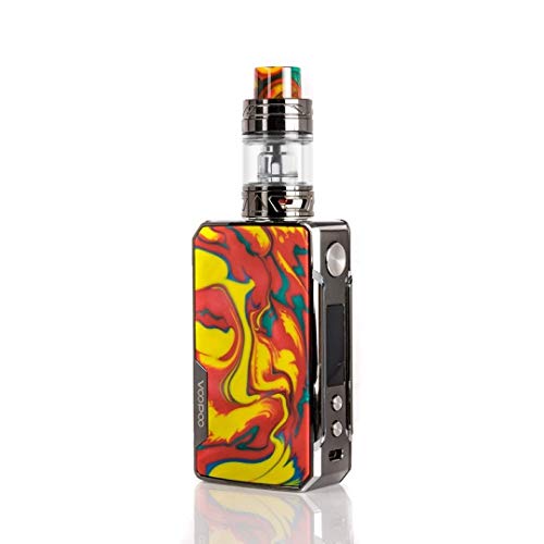 VOOPOO Drag 2 177W TC Starter Kit con 2ml de versión Uforce T2 Tank TPD(Fire cloud)