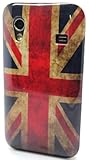 Material plástico rígido Funda rígida para Samsung Galaxy Ace S5830, diseño de bandera de Reino Unido en V