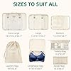 VAGREEZ-Travel-Luggage-Packing-Organizers-Set-with-Toiletry-Bag-7-Pieces-Beige VAGREEZ Travel Luggage Packing Organizers Set with Toiletry Bag, 7 Pieces, Beige