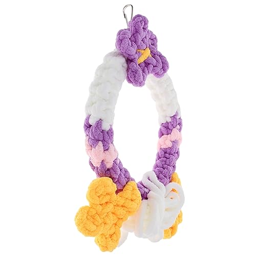 YARNOW-Hamster-Swing-Toy-Parrot-Cage-Climbing-Resisting-Bird-Swing-Parrot-Stand-Cage-Bird-Swing-Bird-Stand-Swing-Parakeet-Swing-Funny-Parrot-Swing-Parakeets-Swing-Bird-Supplies