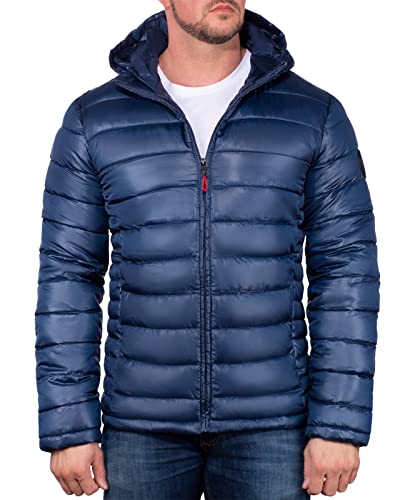 Geographical Norway - Giacca trapuntata da uomo blu navy XXXL