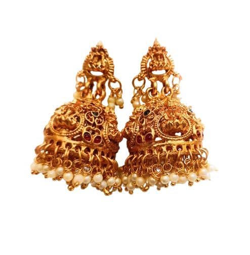 See full amazon price history chart for Traditional Temple Jewellery Antique Jhumkas (Traditional) For womens Traditional Temple Jewellery Antique Jhumkas (Traditional) For womens (B09NJQ6XJ2) Amazon Price History, Amazon Price Tracker
