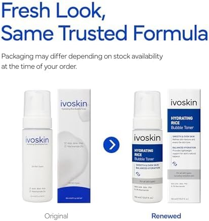 Rice Milky Bubble Facial Mask, Soothing & Hydrating Face Toner with Black Rice Extract & Niacinamide, Helps Support Skin Barrier and Glow for Sensitive Skin, Korean Skincare (5.07fl oz/ 150ml) - Image 8