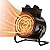 VCJ Portable Space Heater, 1500W/750W Electric Room Heater with Thermostat, PTC Fast Heating Ceramic, Mini Heater with 3 Modes for Patio, Greenhouse, Garage and Indoor Use (Knob)