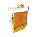 Relaxdays Mensola Portasciugamani, da Muro, in Acciaio Cromato, 3 Aste e Ripiano, da Bagno, HLP: 43x56x23 cm, Argentato immagine