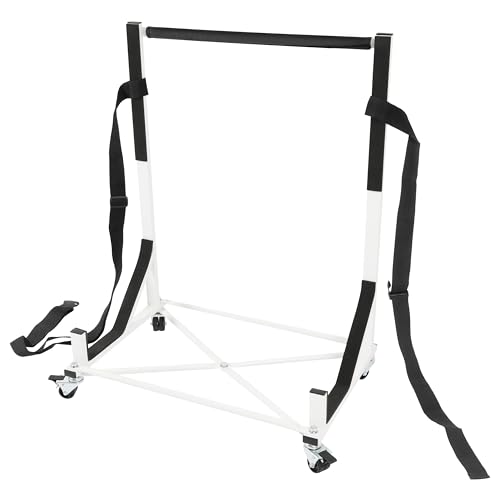 ECOTRIC Hardtop Stand Storage Cart Compatible with 1955-1957/2002-2005 Ford Thunderbird Convertible Auto Rooftop Storage Rack with Securing Strap & Hard Top Dust Cover