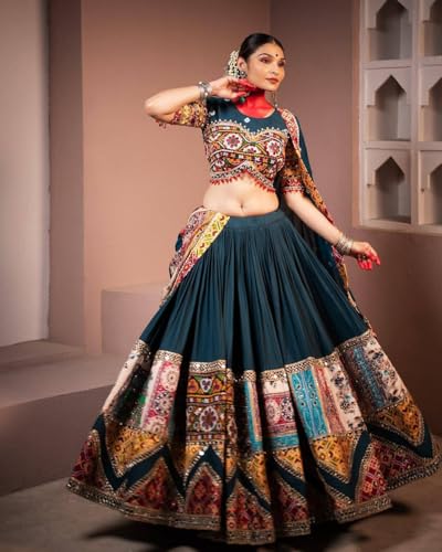 new ready to wear Women's Stitched Lehenga Choli With Dupatta|Indian Navratri Traditional Wedding For women.4