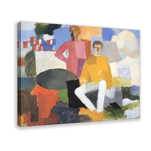 Impression sur toile Roger De La Fresnaye The Fourteenth of July cadre tableau salon
