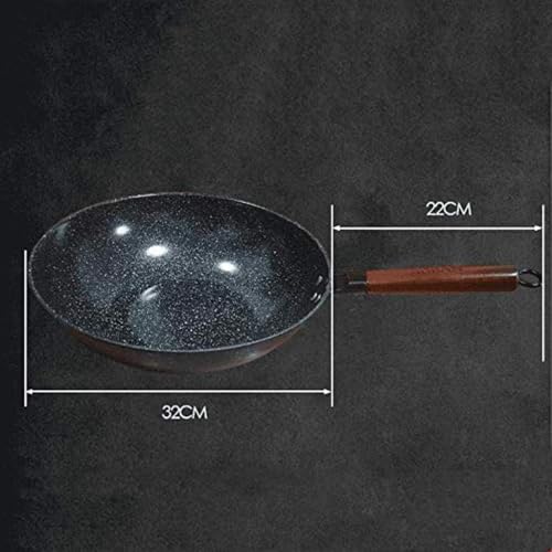 Wok de acero inoxidable antiadherente con tapa de vidrio miniatura 2