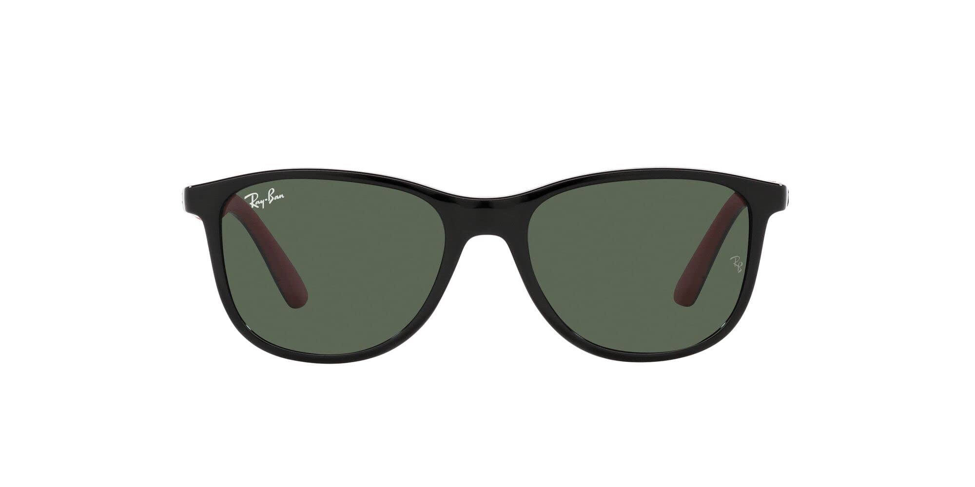 

                                                    Ray-Ban Junior RJ9077S Square Sunglasses, Black on