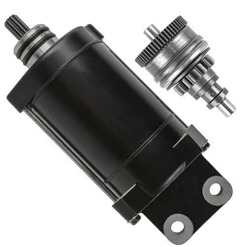 Caltric Starter and Drive Bendix Compatible with Arctic Cat Tigershark 640 770 639 768 1993-1999 miniatura 5