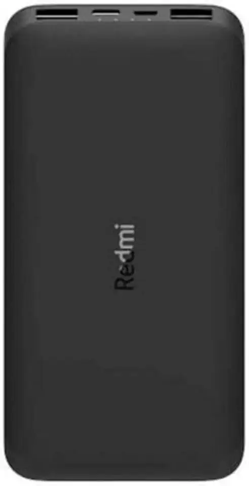 Carregador Portátil Xiaomi 20000 recarga rápida Preto