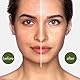 Gua Sha Jade Tool - Natürlicher Gesichtsmassagestein Jadestein für Gesicht, Augen, Nackenpflege, Hautpflege Geschenke für Frauen & Männer (Grün)